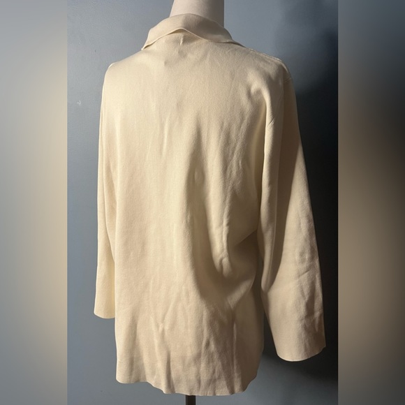 Charter Club Silk Blend Womans Sweater in Cream Color!! - Picture 5 of 11
